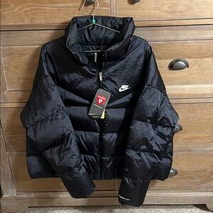 Nike Black Puffer Jacket
